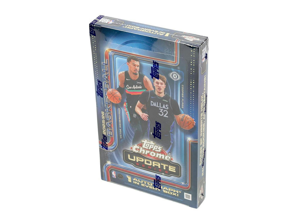 2025-26 Topps Chrome Update Series Basketball Hobby Box (Presell 8/6)