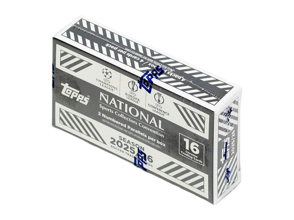 2026 Topps EUFA Soccer NSCC Collection Box (National Sports Collectors Convention Exclusive!) (8/5)