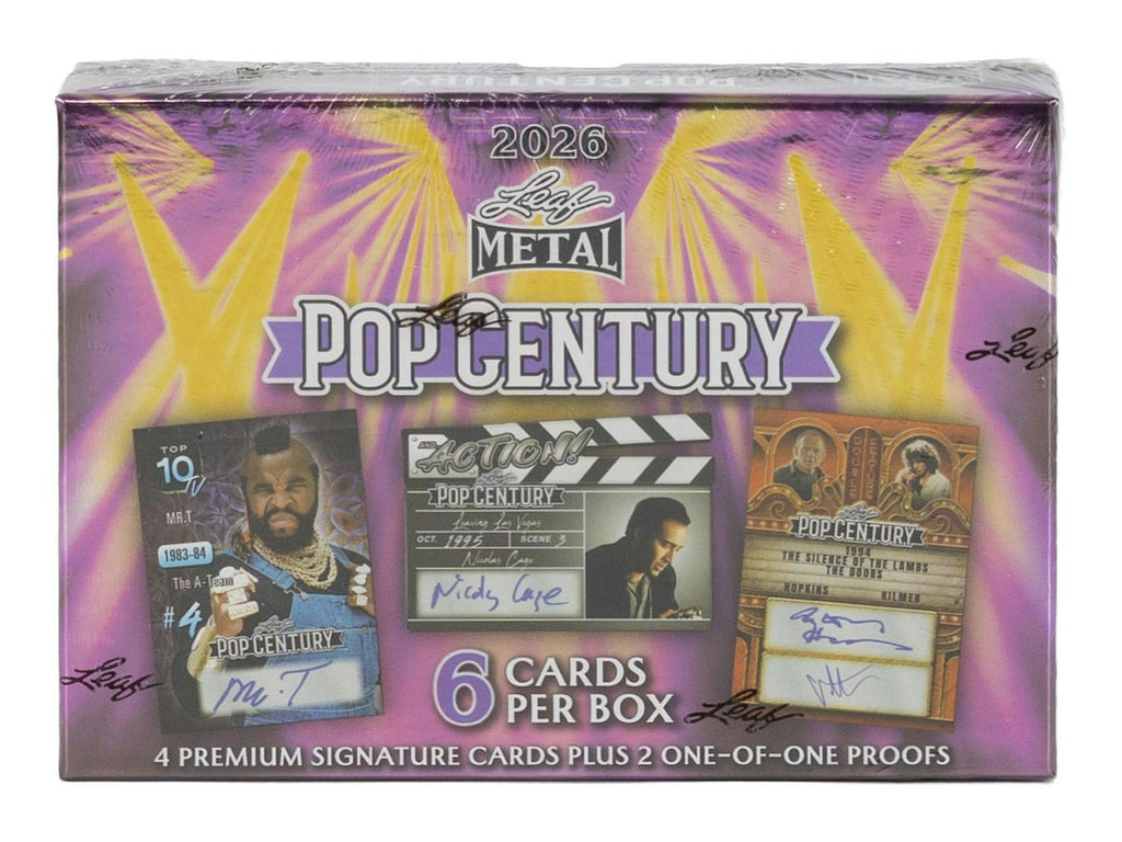 2026 Leaf Metal Pop Century Hobby Box (3/27)