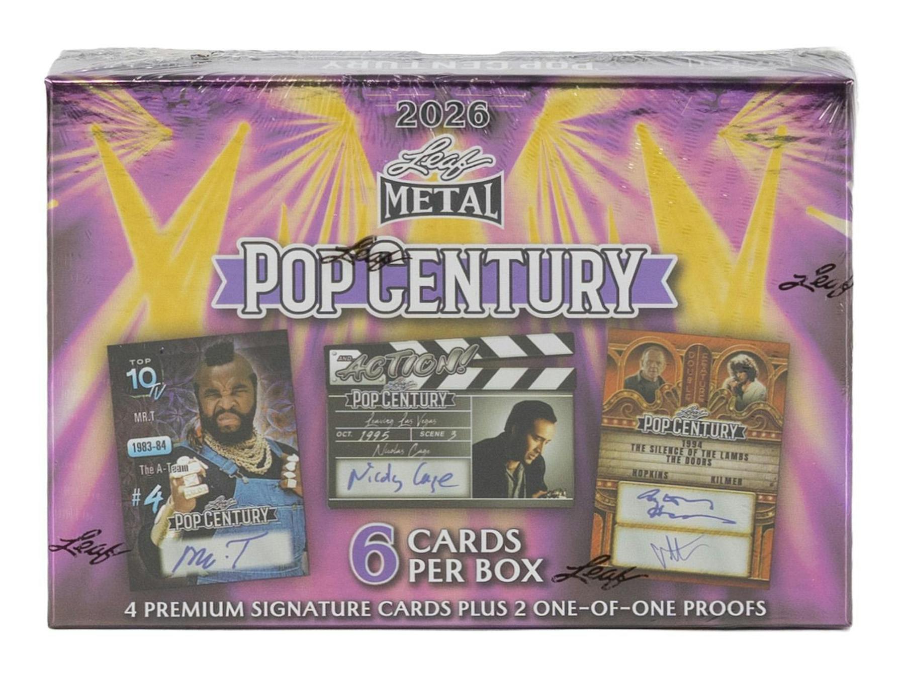 2026 Leaf Metal Pop Century Hobby Box (3/27)
