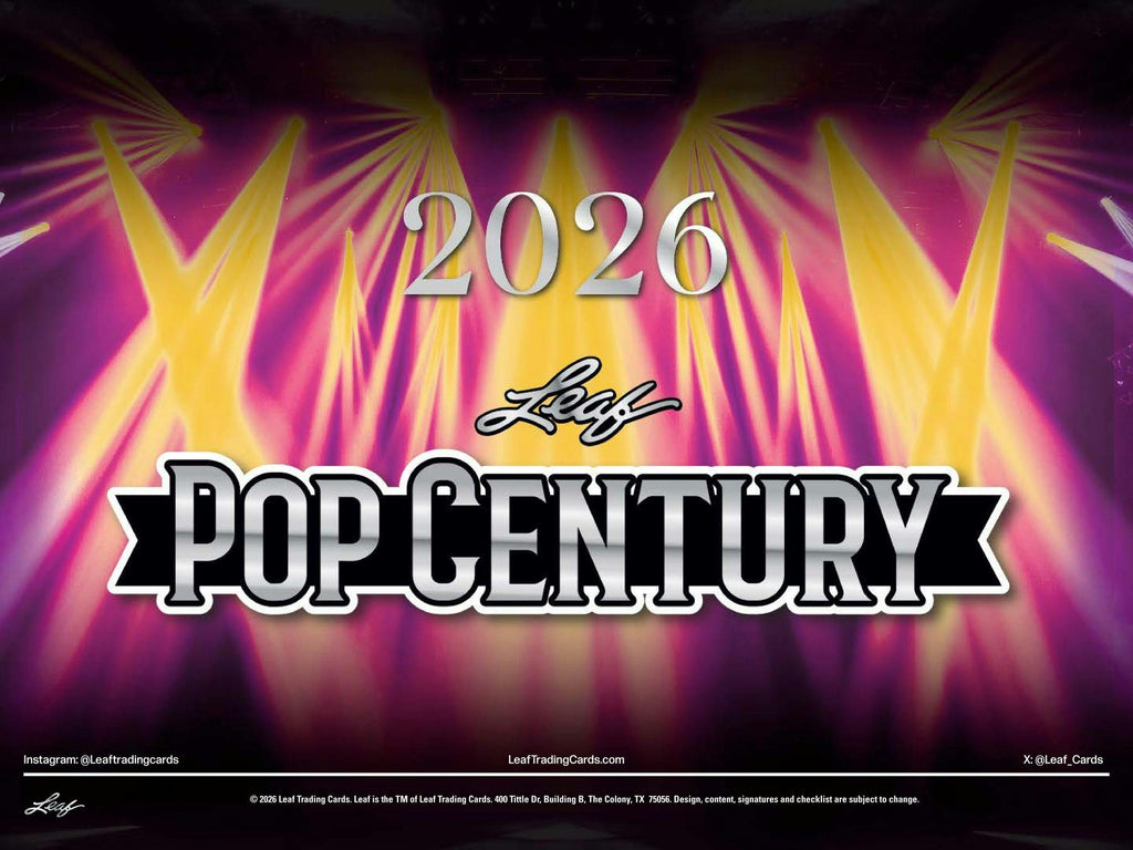 2026 Leaf Metal Pop Century Hobby Box (3/27)