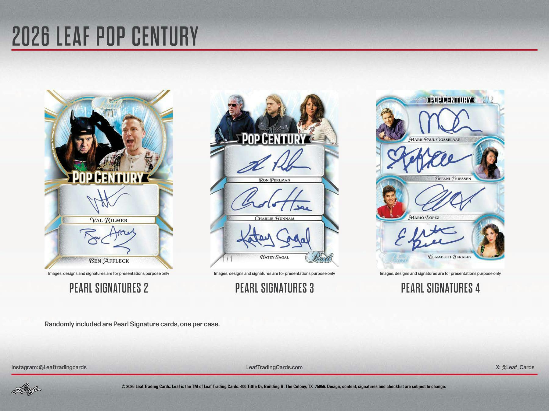 2026 Leaf Metal Pop Century Hobby Box (3/27)