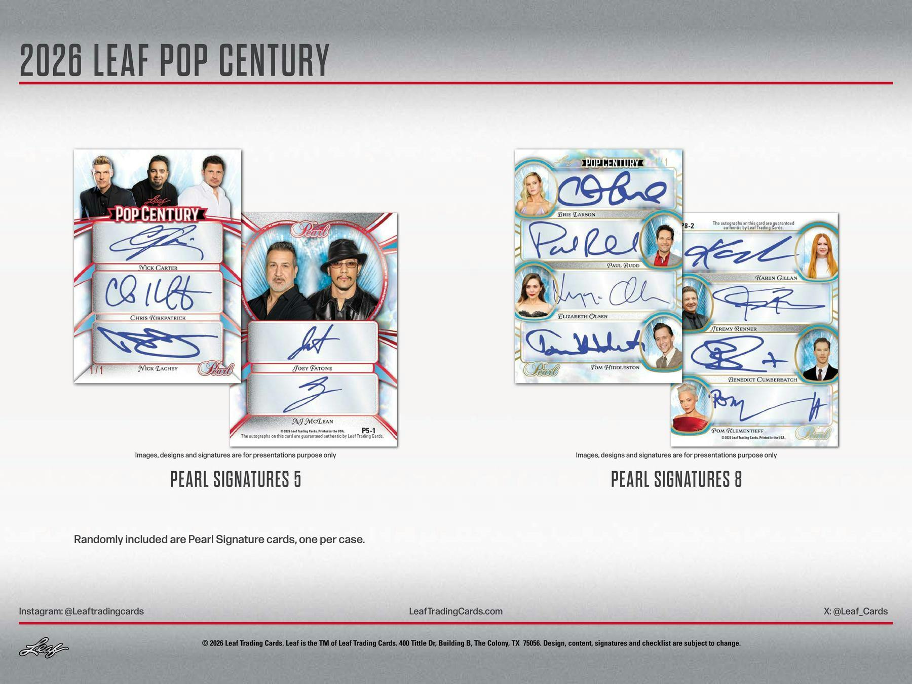 2026 Leaf Metal Pop Century Hobby Box (3/27)