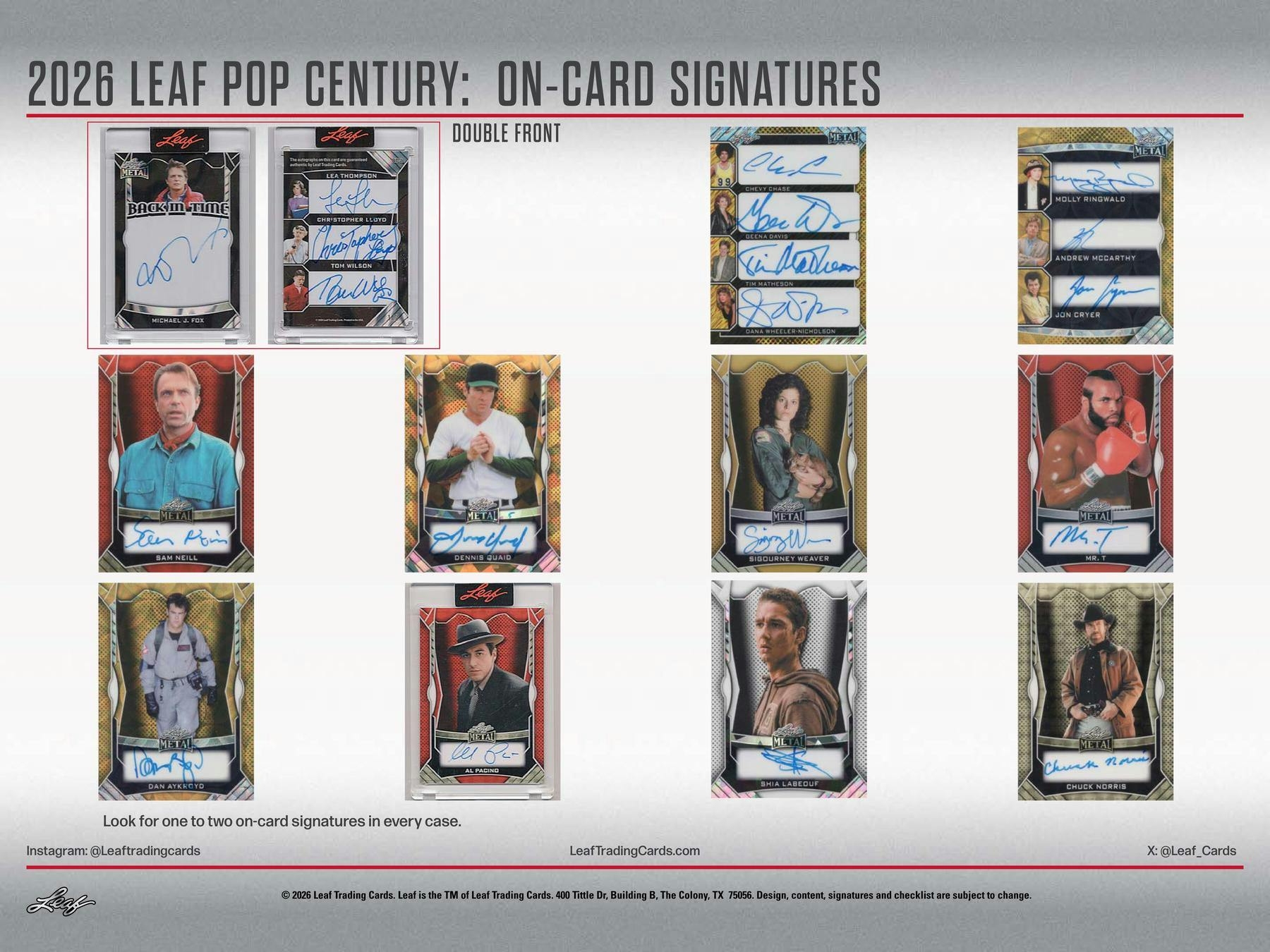 2026 Leaf Metal Pop Century Hobby Box (3/27)