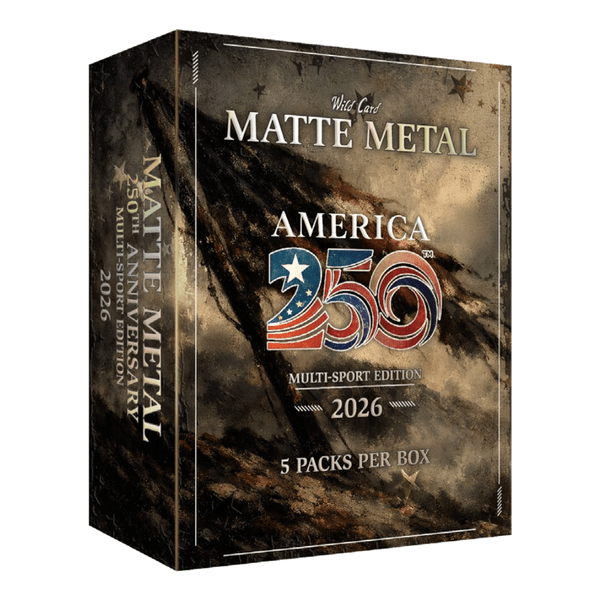 2026 Wild Card Matte Metal America Entertainment 250th NSCC Exclusive