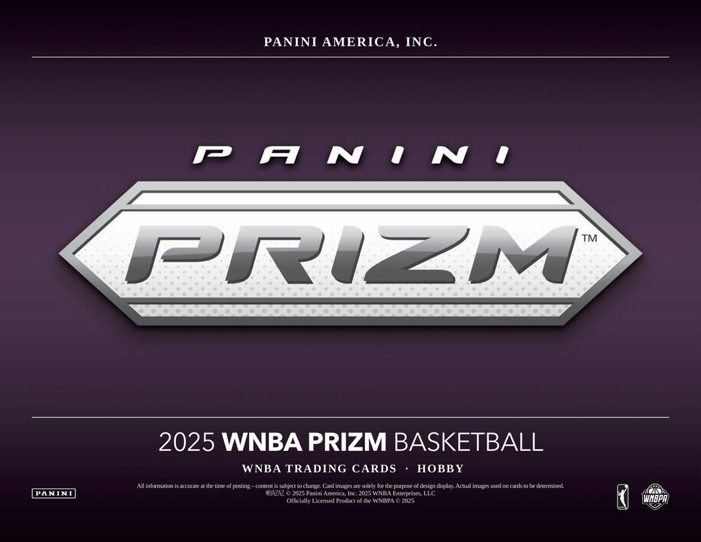 2025 Panini Prizm WNBA Basketball Hobby Box