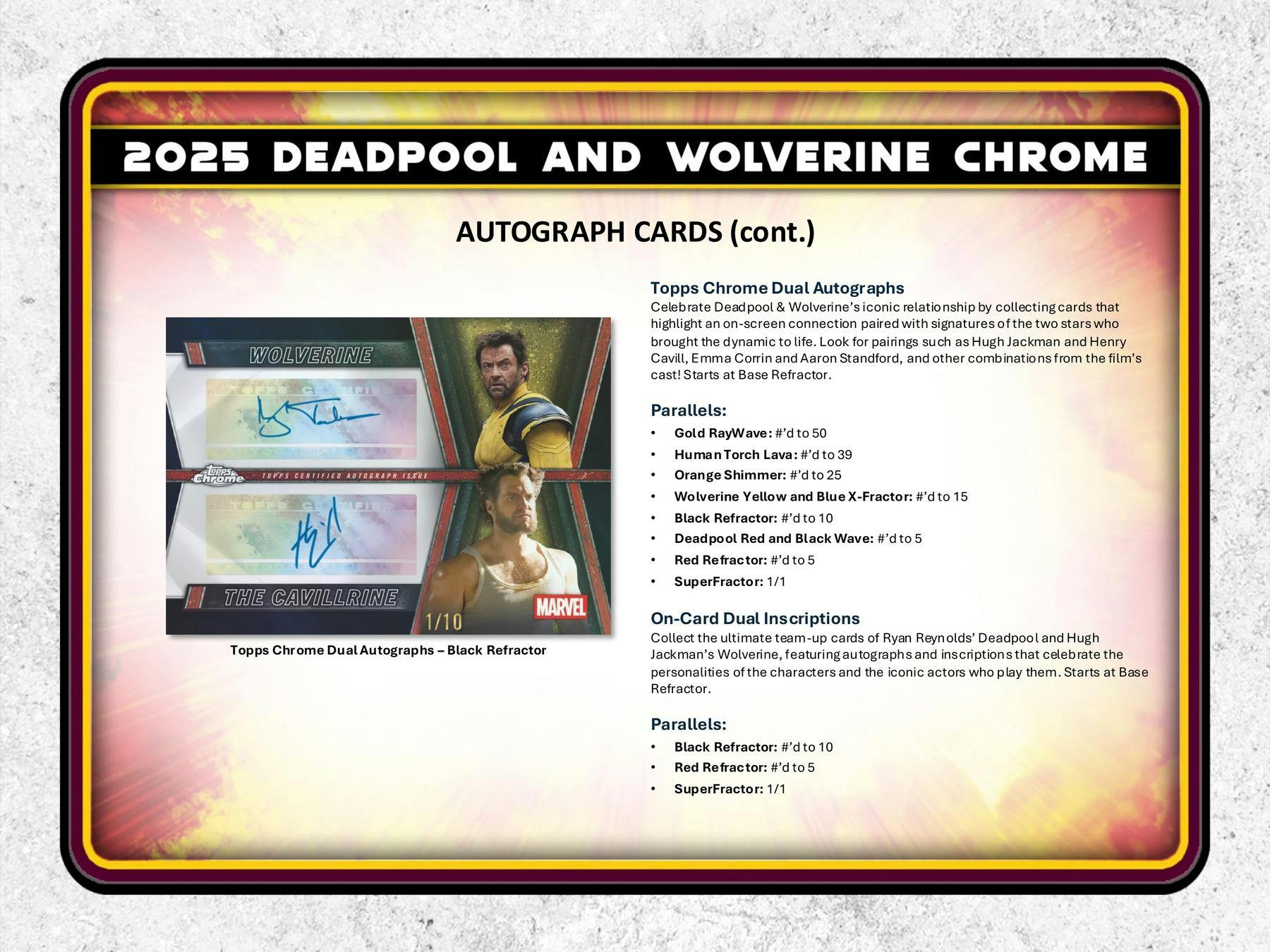 2025 Topps Deadpool Chrome Blaster Box (4/1)