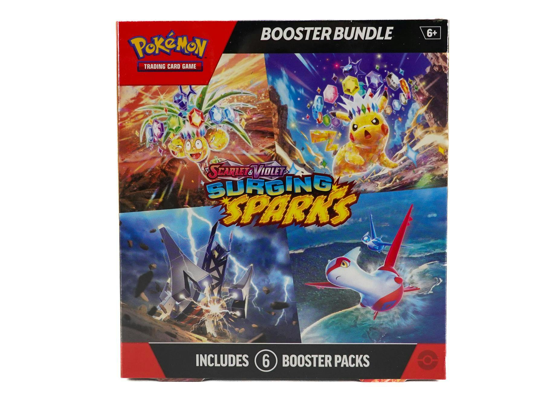 Pokémon TCG: Scarlet & Violet - Surging Sparks 6-Pack Booster Bundle