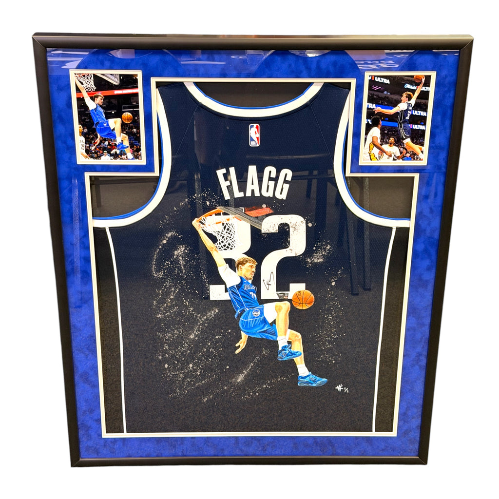 Cooper Flagg Fanatics Authentic Autographed 1-of-1 Hand-Painted Nike Swingman Jersey