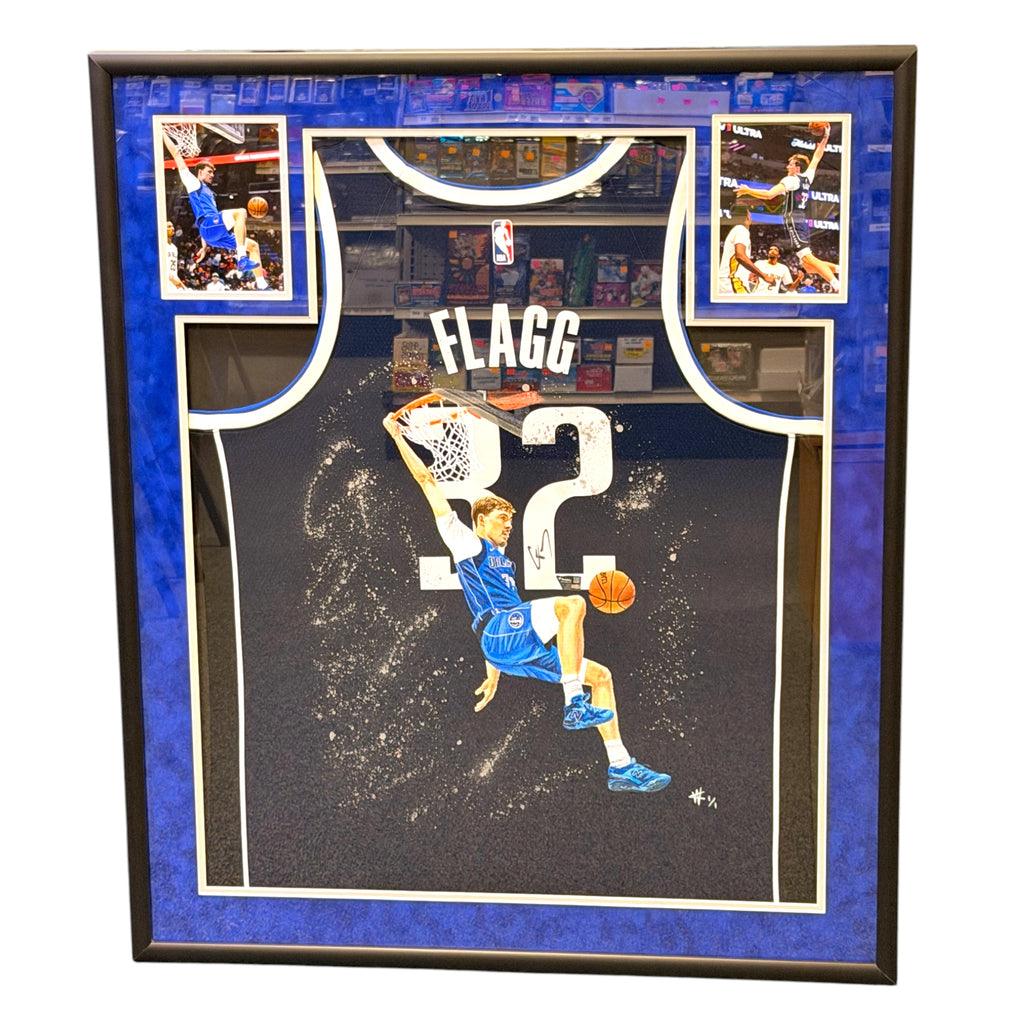 Cooper Flagg Fanatics Authentic Autographed 1-of-1 Hand-Painted Nike Swingman Jersey