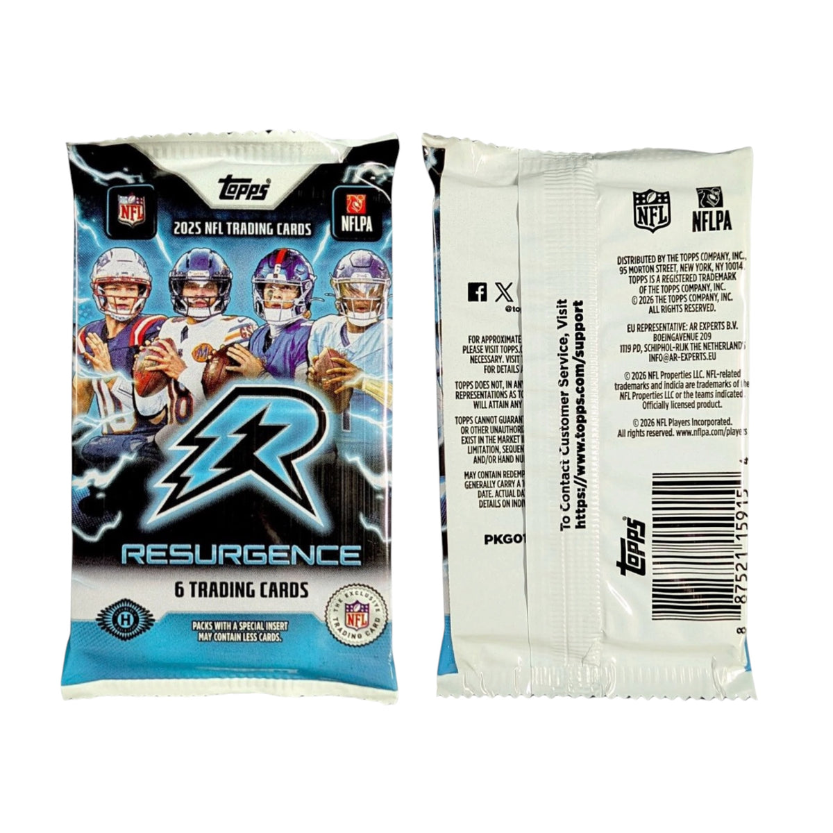 2025 Topps Resurgence Football Hobby Pack (7/31)