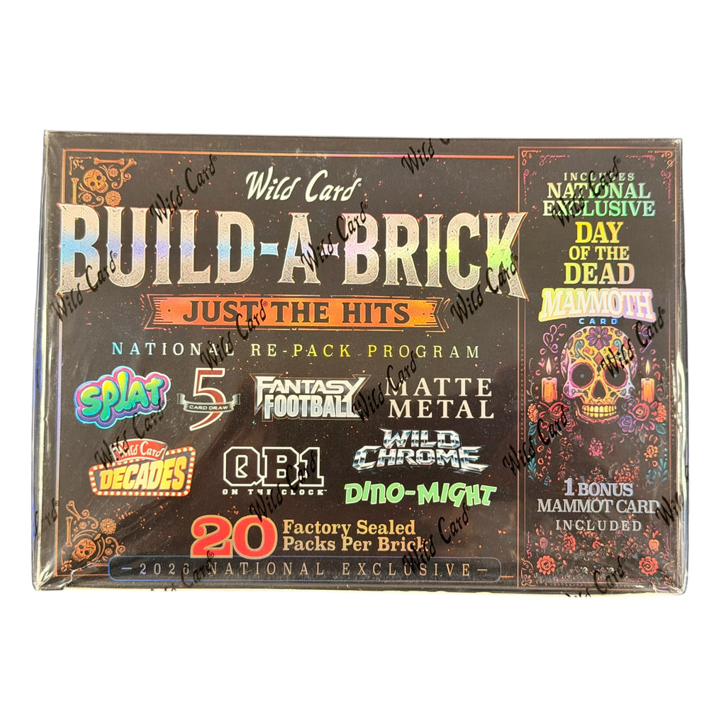 2026 Wild Card Build-A-Brick: Just The Hits Single Pack (National Exclusive)