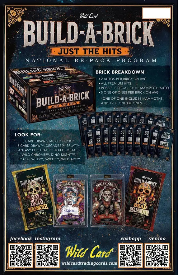 2026 Wild Card Build-A-Brick: Just The Hits Single Pack (National Exclusive)