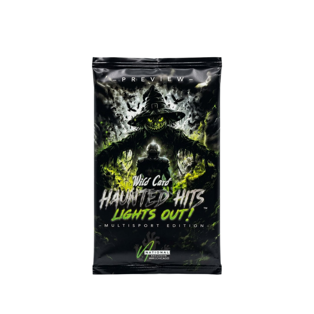 2026 Wild Card Haunted Hits: Lights Out! Mammoth Promo Pack (National Exclusive)
