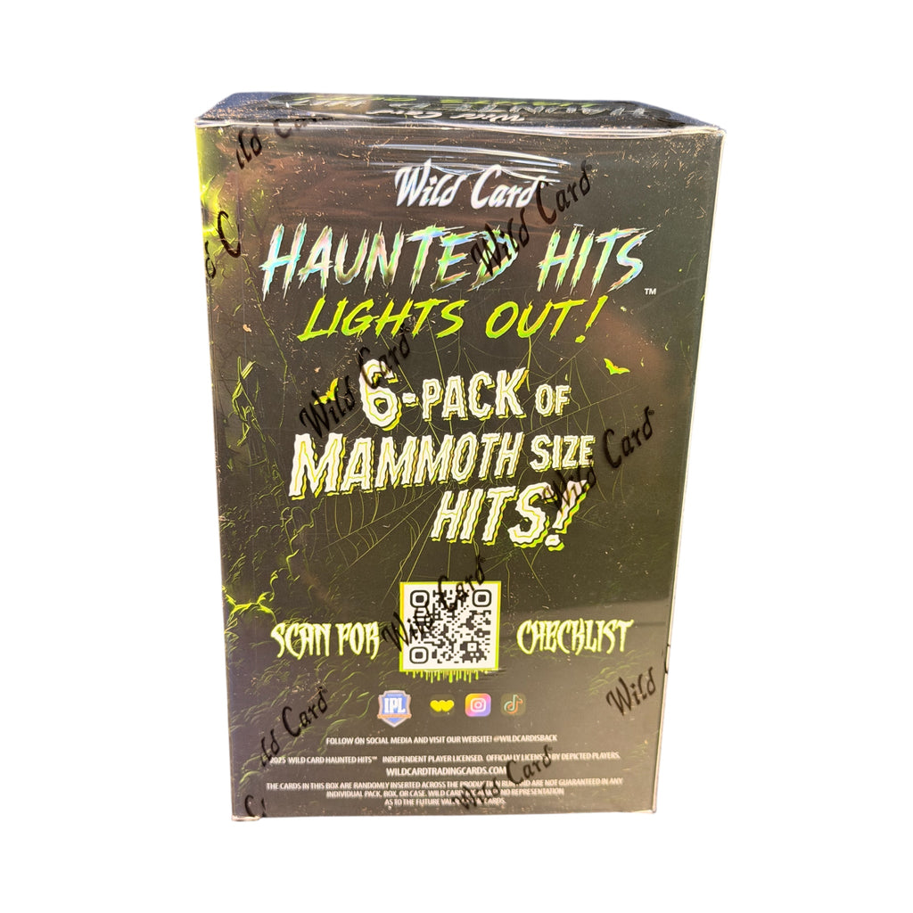 2026 Wild Card Haunted Hits: Lights Out! Mammoth Promo Pack (National Exclusive)