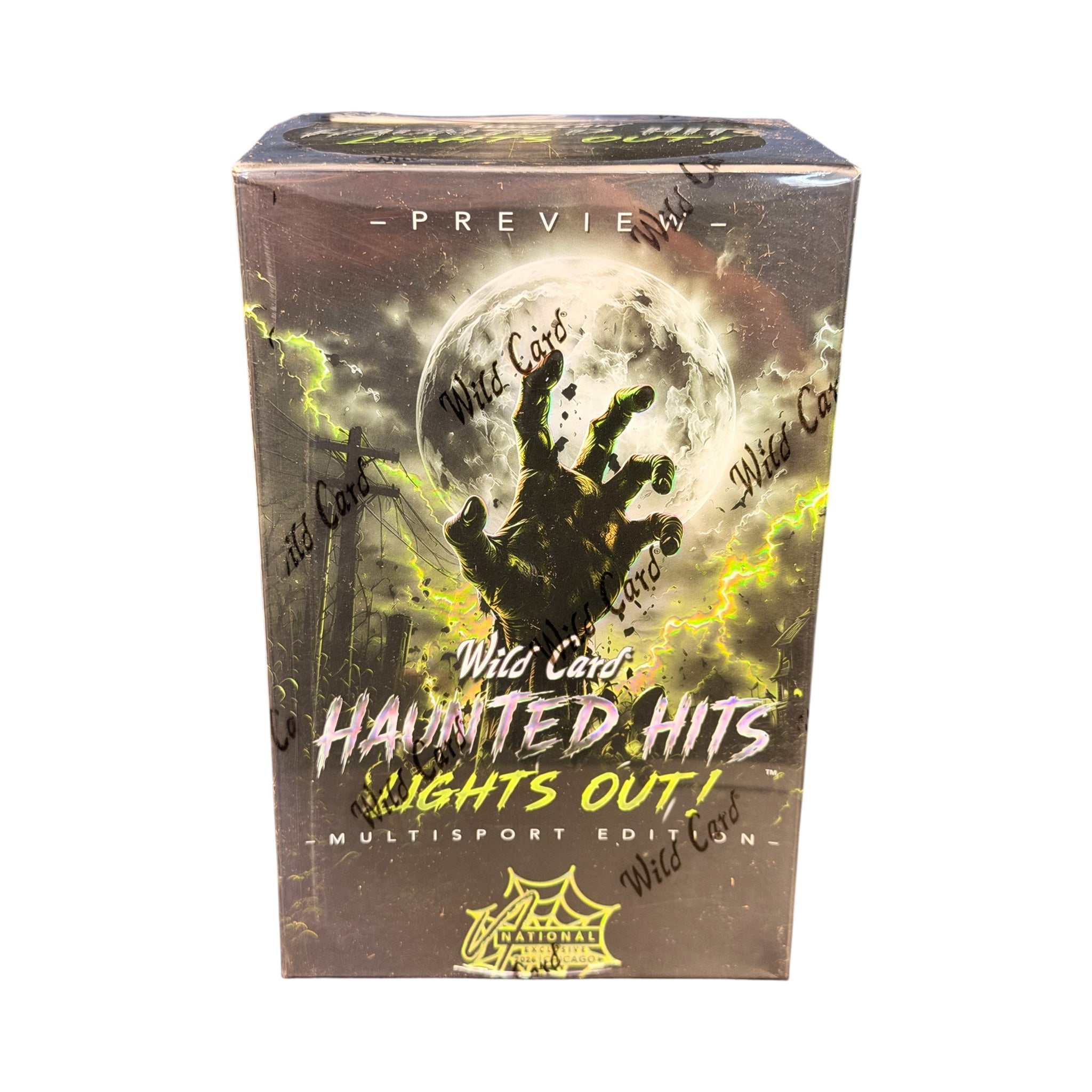 2026 Wild Card Haunted Hits: Lights Out! Mammoth Promo Pack (National Exclusive)