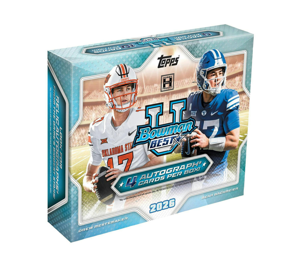 2026 Bowman's Best University Football Hobby Box (10/30)