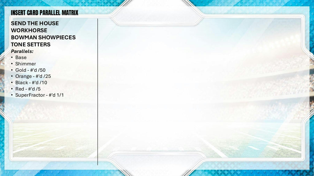 2026 Bowman's Best University Football Hobby Box (10/30)