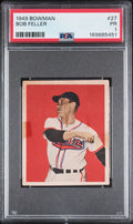 1949 Bowman Bob Feller #27 PSA 1 POOR – Cleveland Indians (GC) PSA cert 169885451 front scan