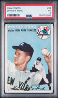 1954 Topps Whitey Ford #37 PSA 3 (GC)