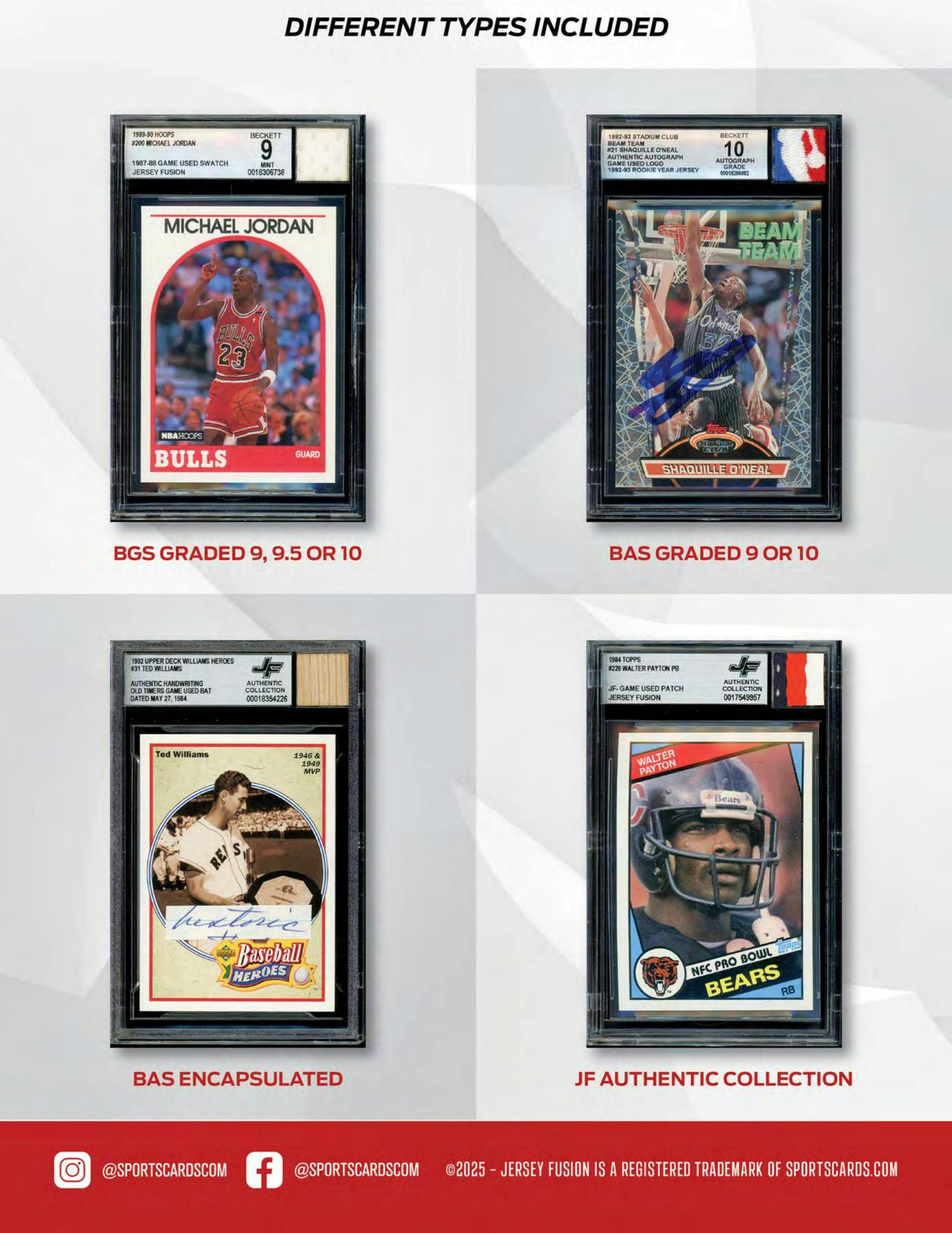 2025 Jersey Fusion Legendary Collection 8-Box Hobby Case (12/17)