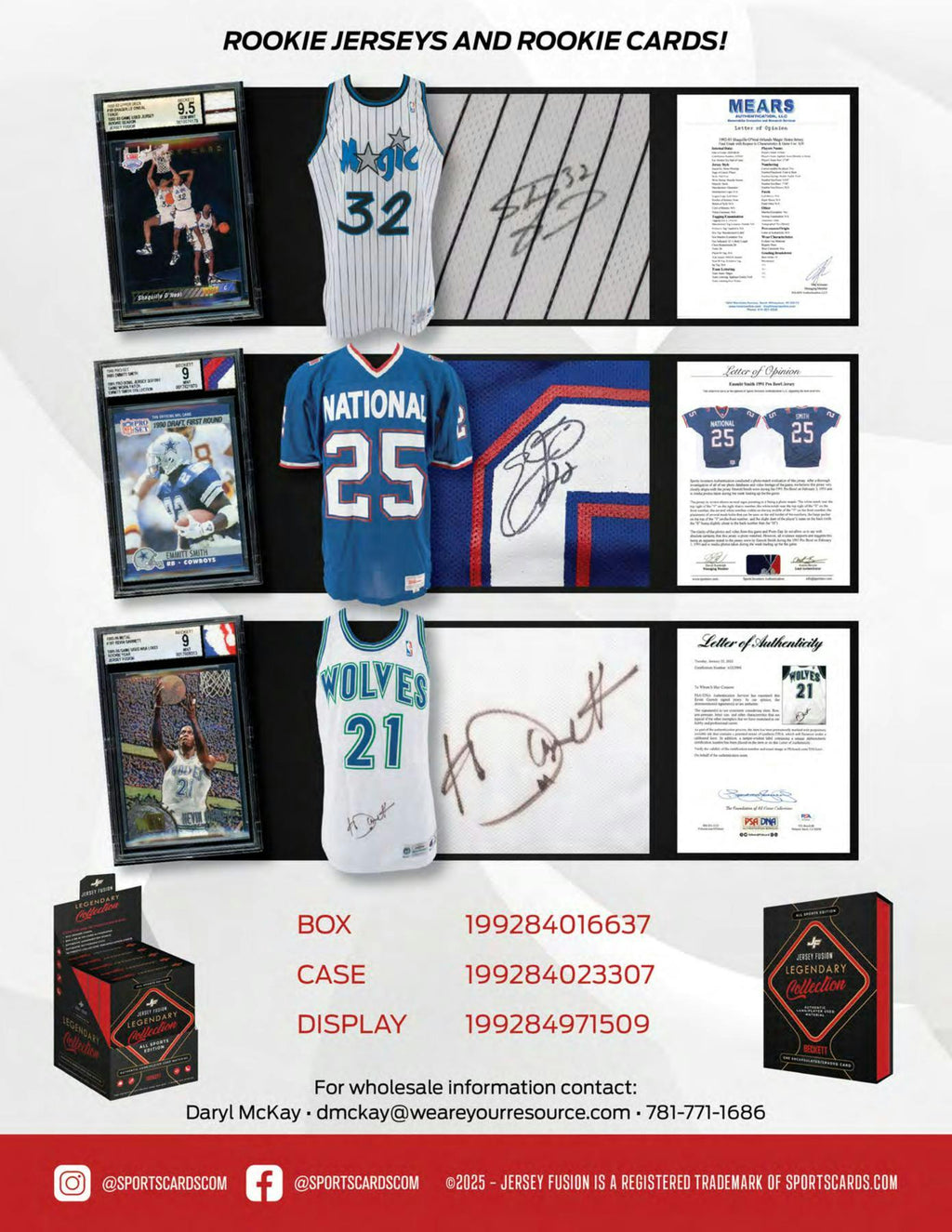 2025 Jersey Fusion Legendary Collection 8-Box Hobby Case (12/17)