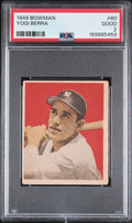 1949 Bowman Yogi Berra #60 PSA 2 GOOD – New York Yankees (GC) PSA cert 169885459 front scan