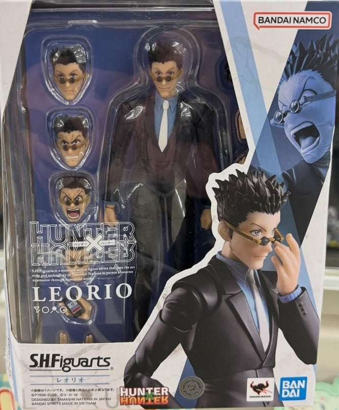 S.H.Figuarts Leorio HunterxHunter (BT) Open/Complete in box