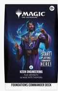 Magic The Gathering TCG: Foundations Commander Deck - Keen Engineering (10/2)