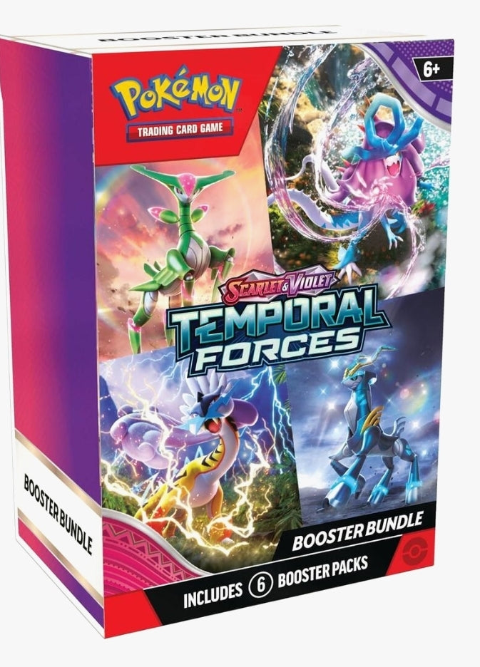 Pokémon TCG: Scarlet & Violet - Temporal Forces Booster Bundle (SV05)