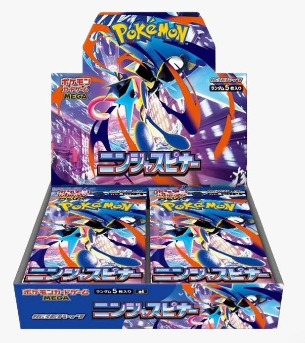 Pokémon TCG: Mega Expansion Pack - Ninja Spinner 30-Pack Japanese Booster Box (M4) (3/13)