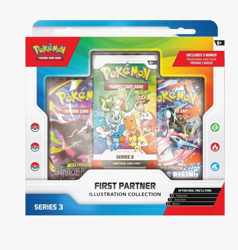 Pokémon TCG: First Partner Illustration Collection (Series 3) (8/7/26)
