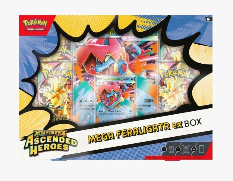 Pokémon TCG: Mega Evolution ME2.5 Ascended Heroes Mega ex Box (Assorted)