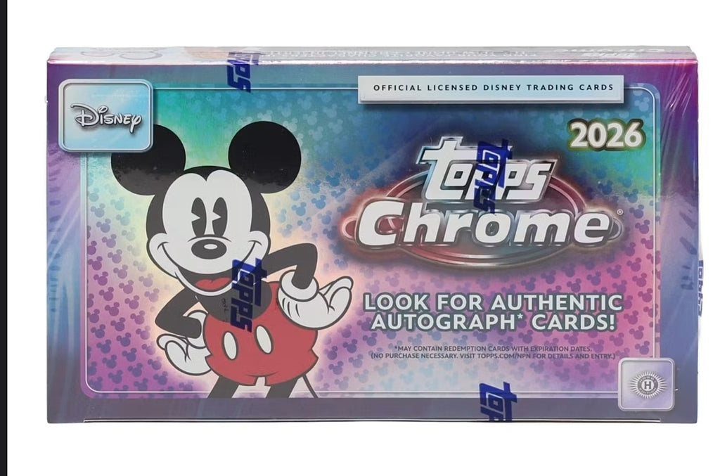 2026 Topps Disney Chrome 8-Box Hobby Case