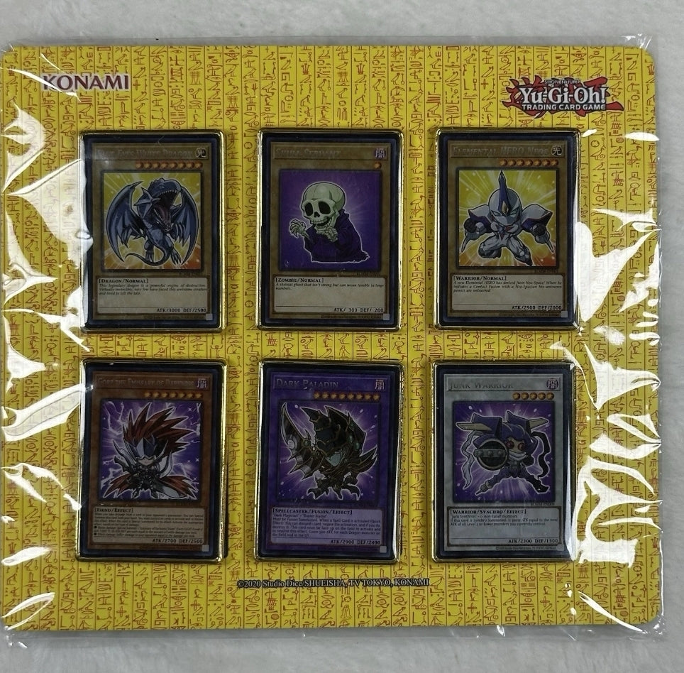 Yu-Gi-Oh pin set promo- Glorious Gallery