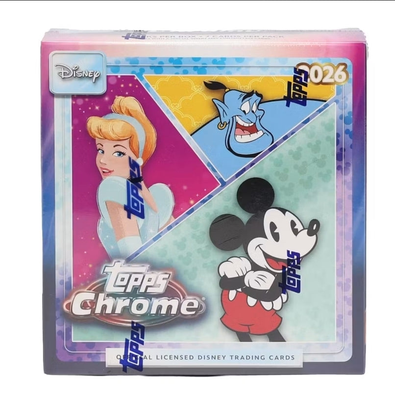 2026 Topps Disney Chrome Mega Box