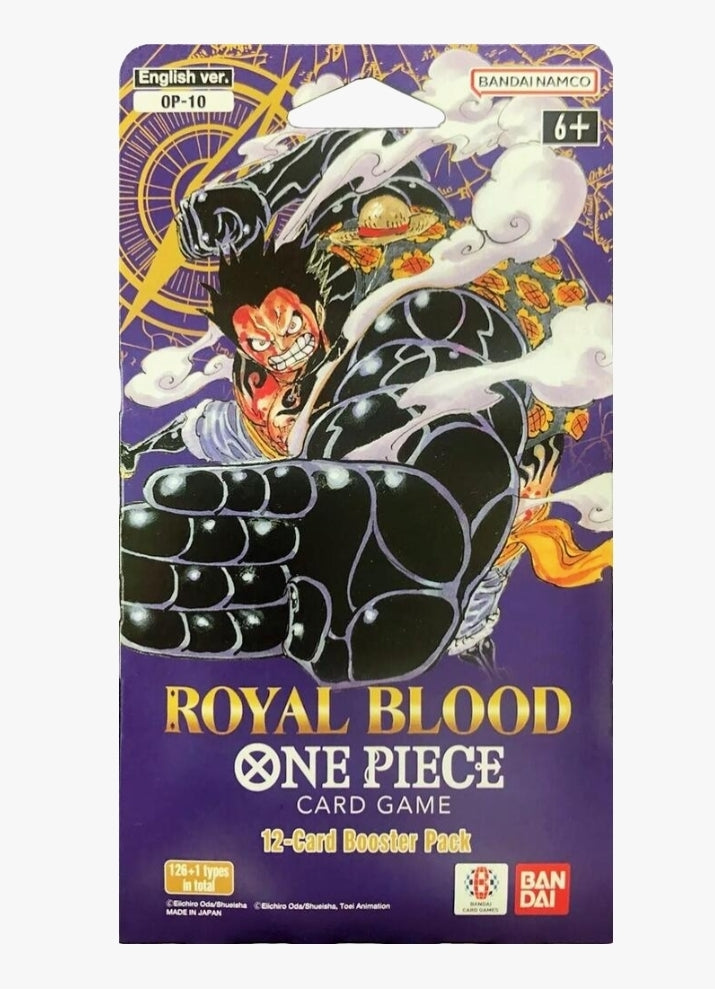 One Piece TCG: Royal Blood 12-Card Sleeved Booster Pack (OP-10)