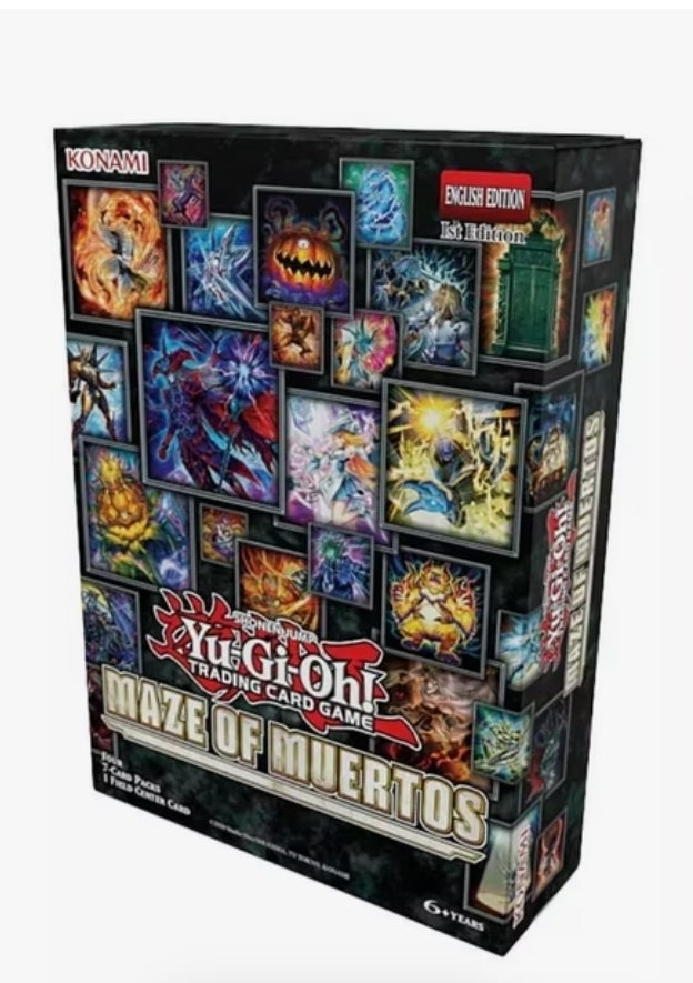 Yu-Gi-Oh TCG: Maze of Muertos Field Center Card Box