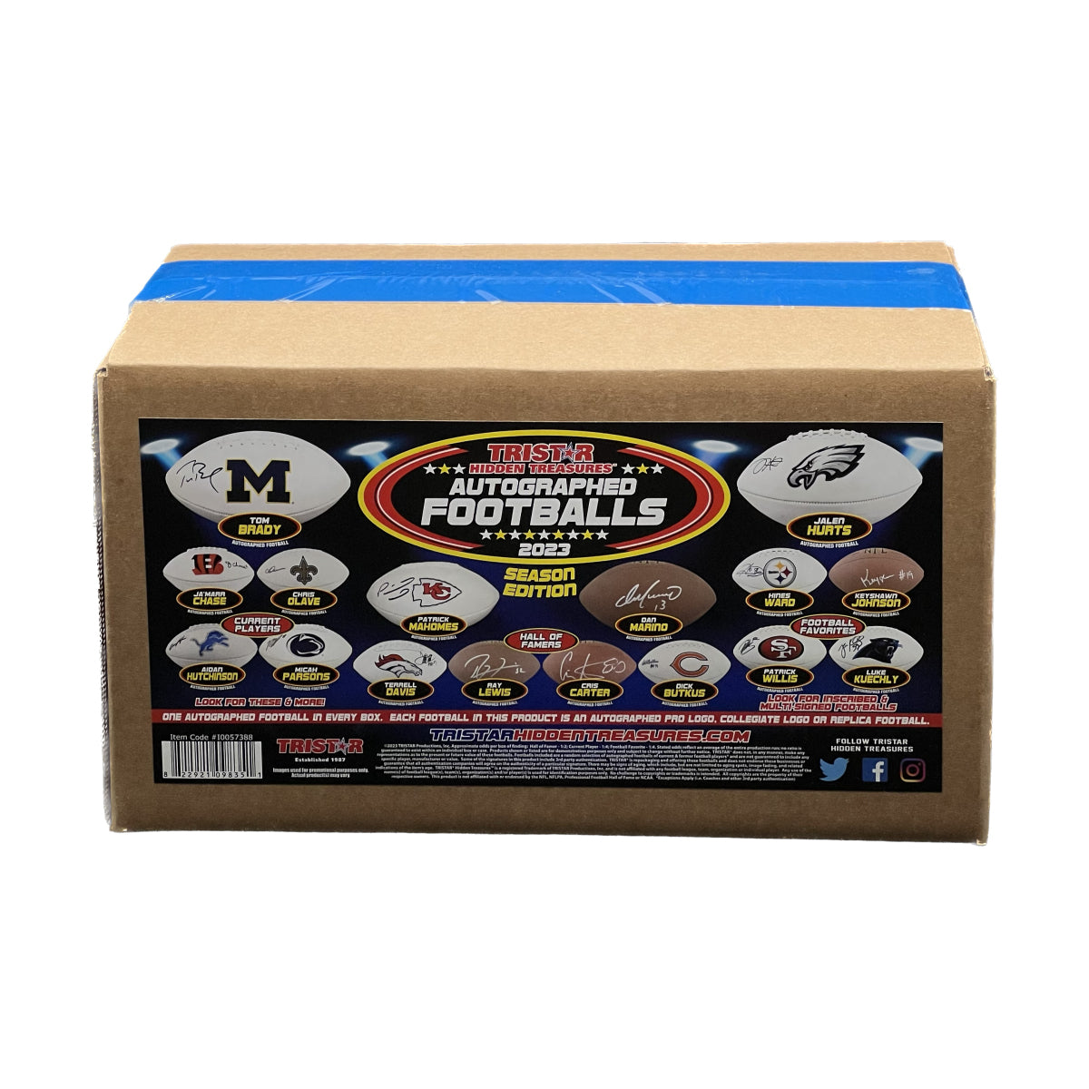2021 TriStar Hidden Treasures Autographed Official Football Sealed Box